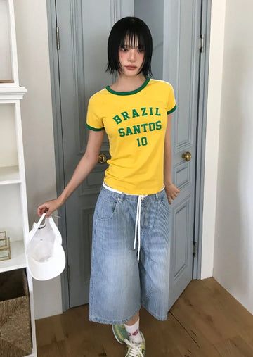 CITY TRACK RINGER TEE